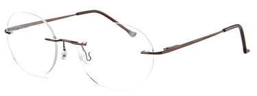 Men Urban Eyeglasses : Mirth - Brown - SpecSMART Eye Clinic (Diagonal View)